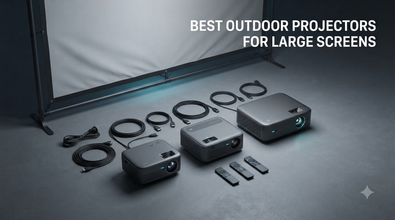 best outdoor projectors for large screens