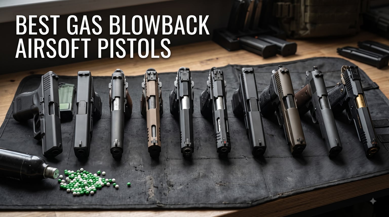 best gas blowback airsoft pistols