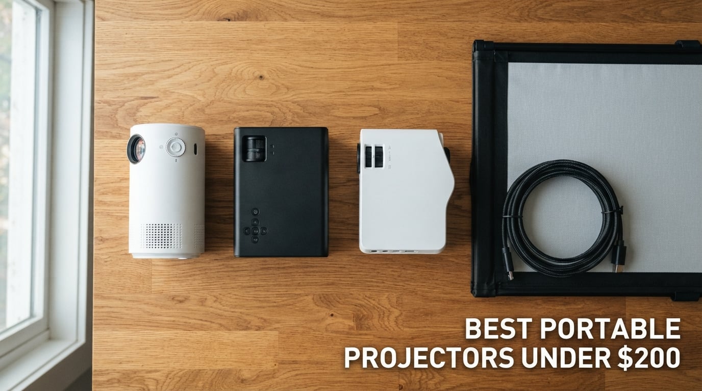 best portable projectors under $200