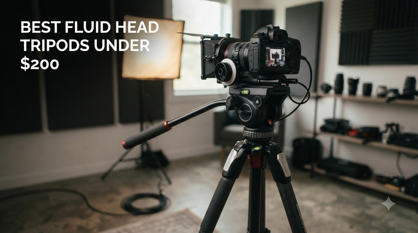 best fluid head tripods under $200