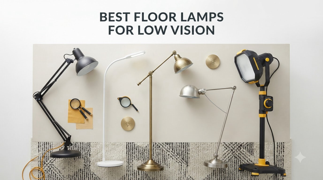 best floor lamps for low vision