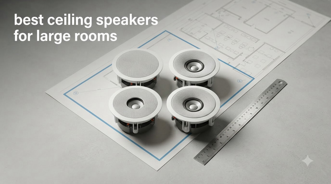 best ceiling speakers for large rooms