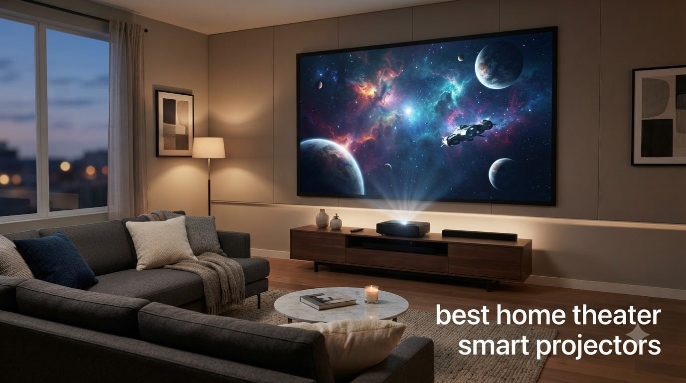 best home theater smart projectors