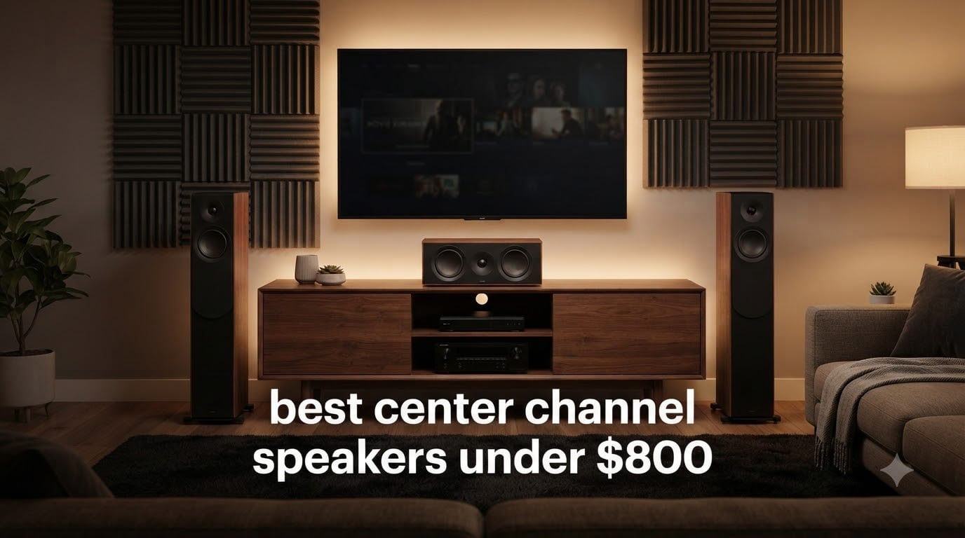 best center channel speakers under $800