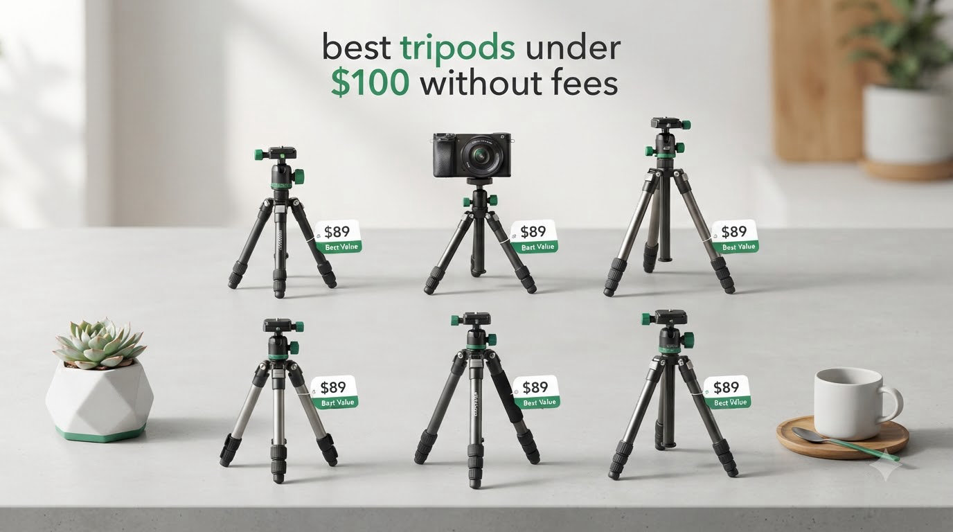 best tripods under $100 without fees