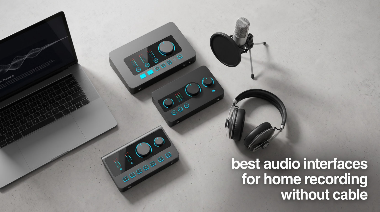best audio interfaces for home recording without cable