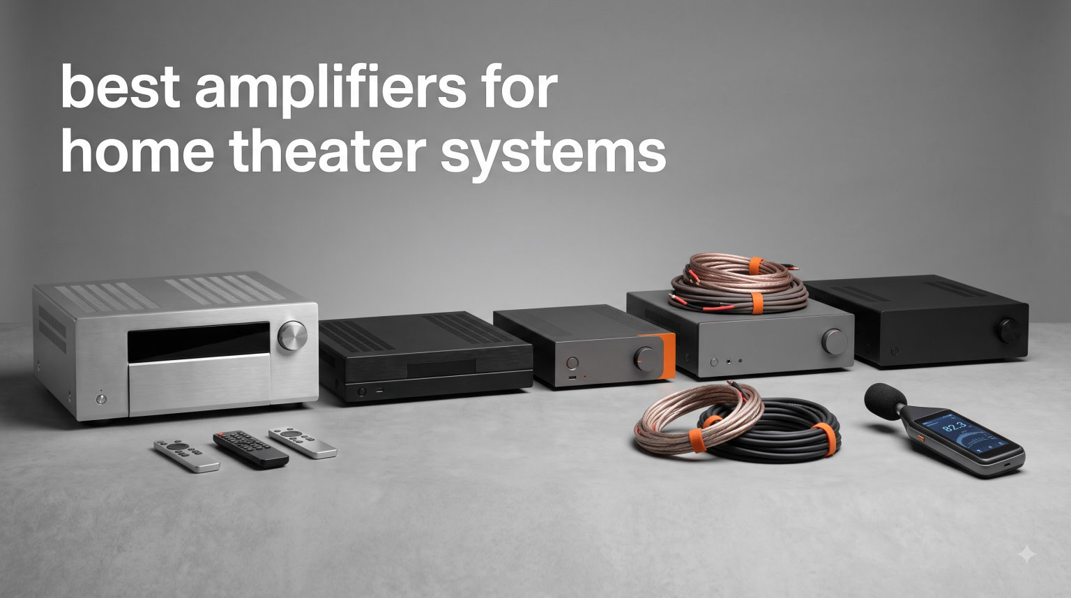 best amplifiers for home theater systems