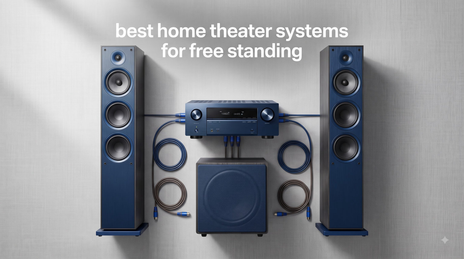 best home theater systems for free standing