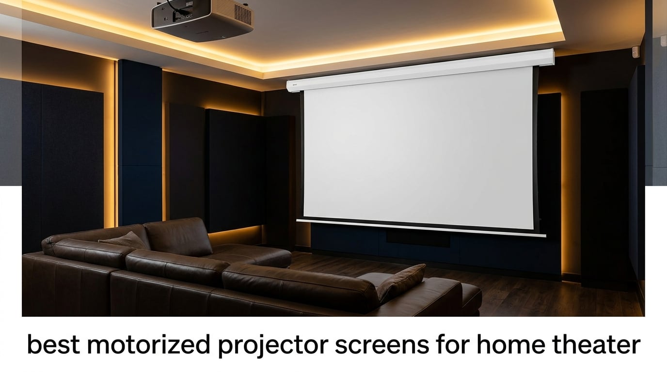 best motorized projector screens for home theater