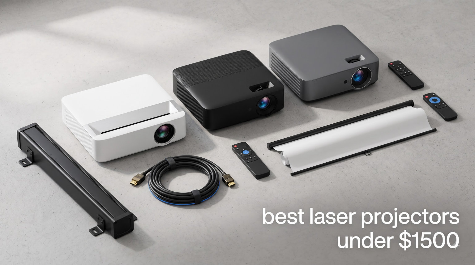 best laser projectors under $1500