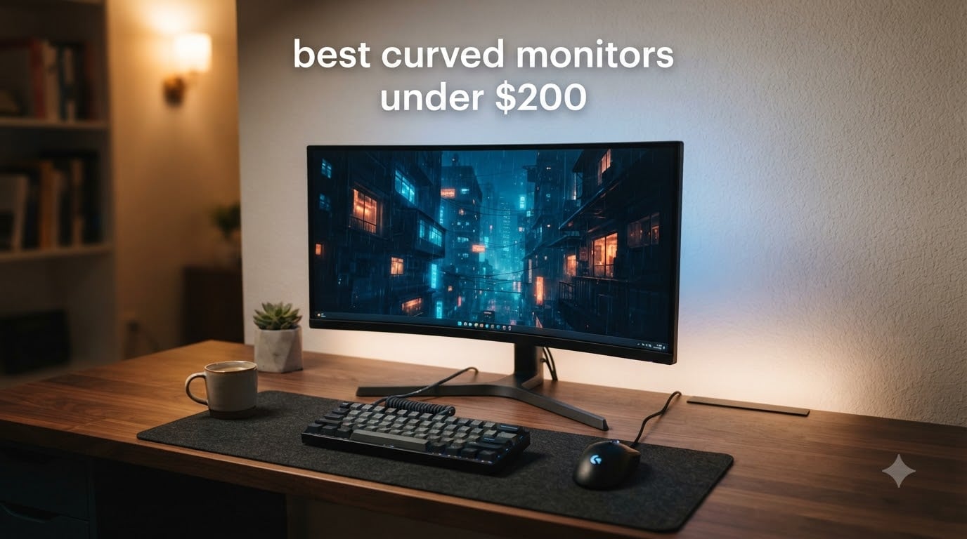 best curved monitors under $200