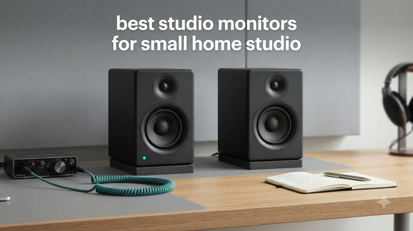 best studio monitors for small home studio