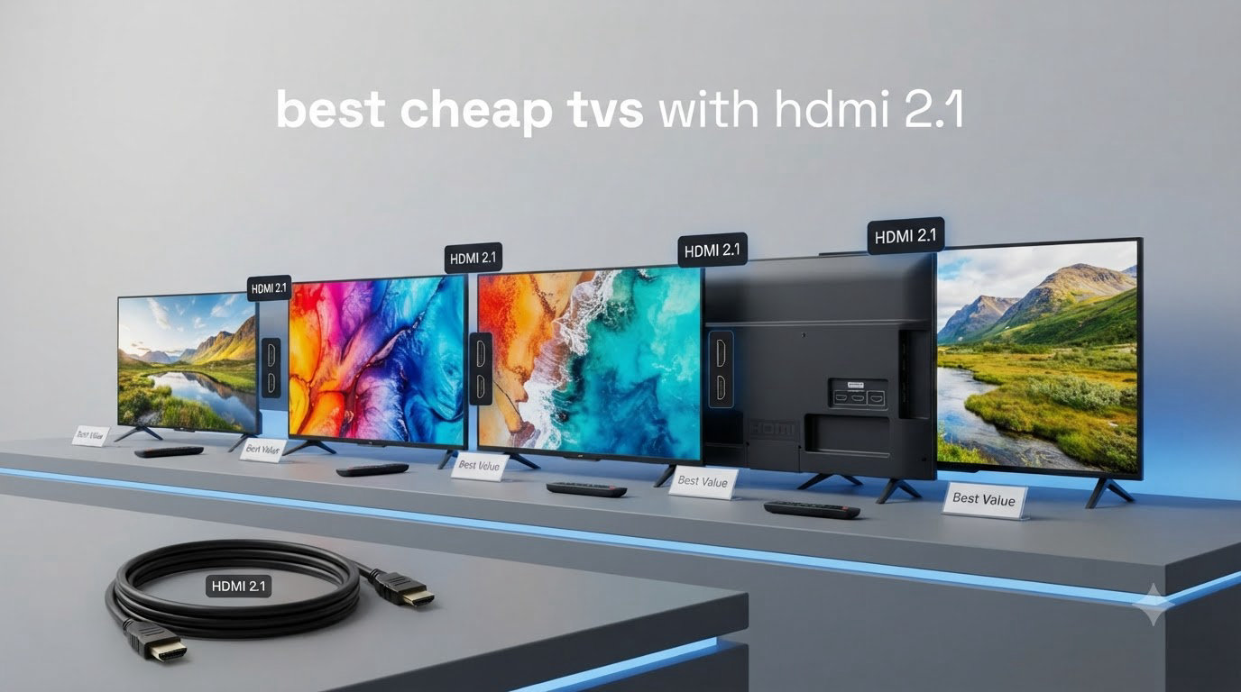 best cheap tvs with hdmi 2.1