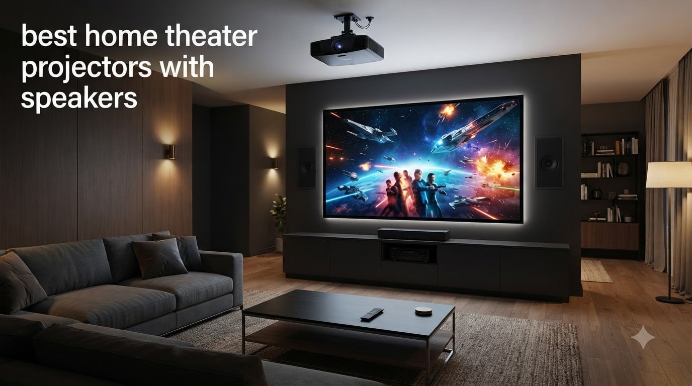 best home theater projectors with speakers