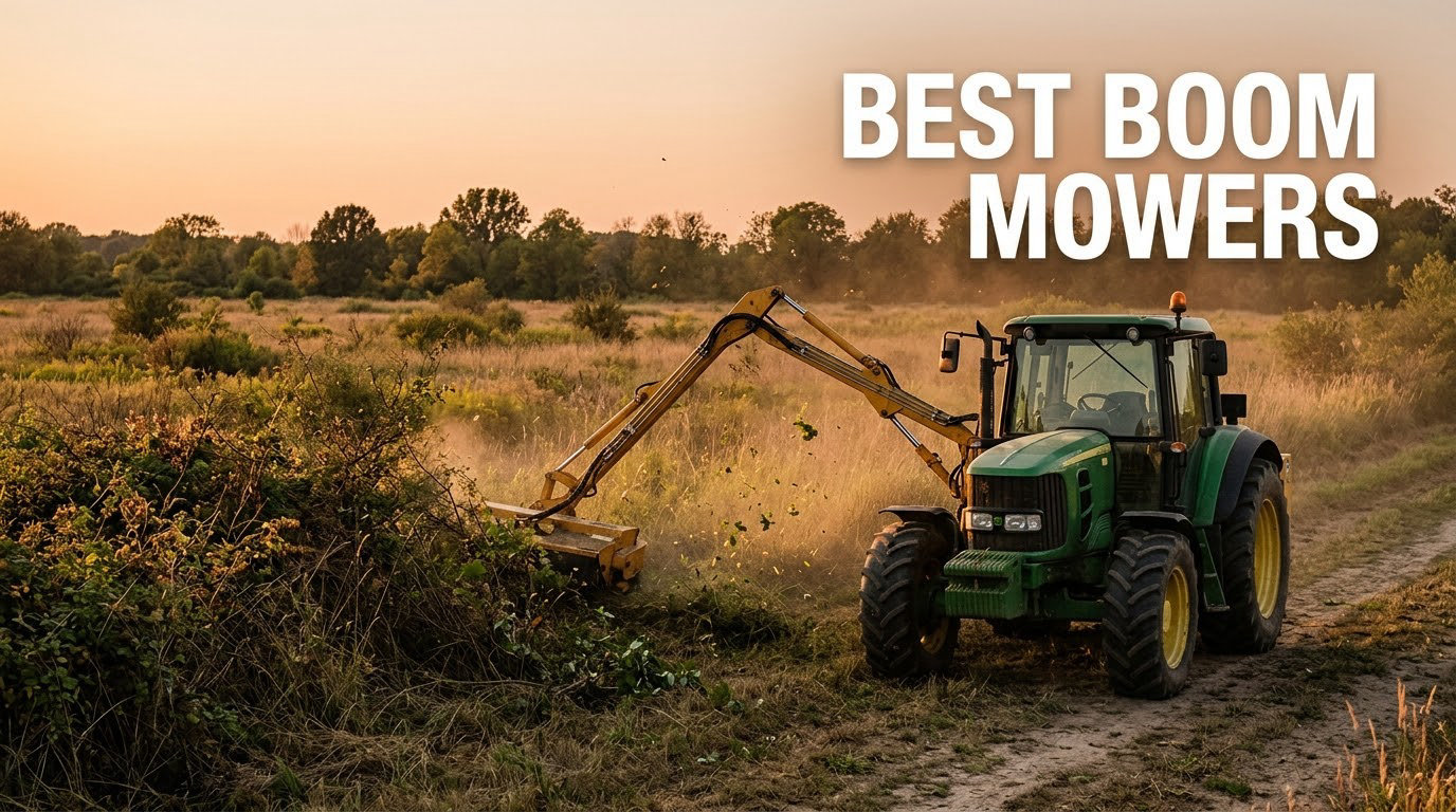 best boom mowers