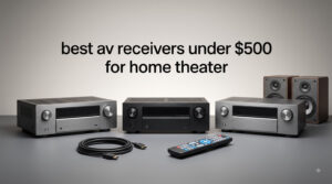 best av receivers under $500 for home theater