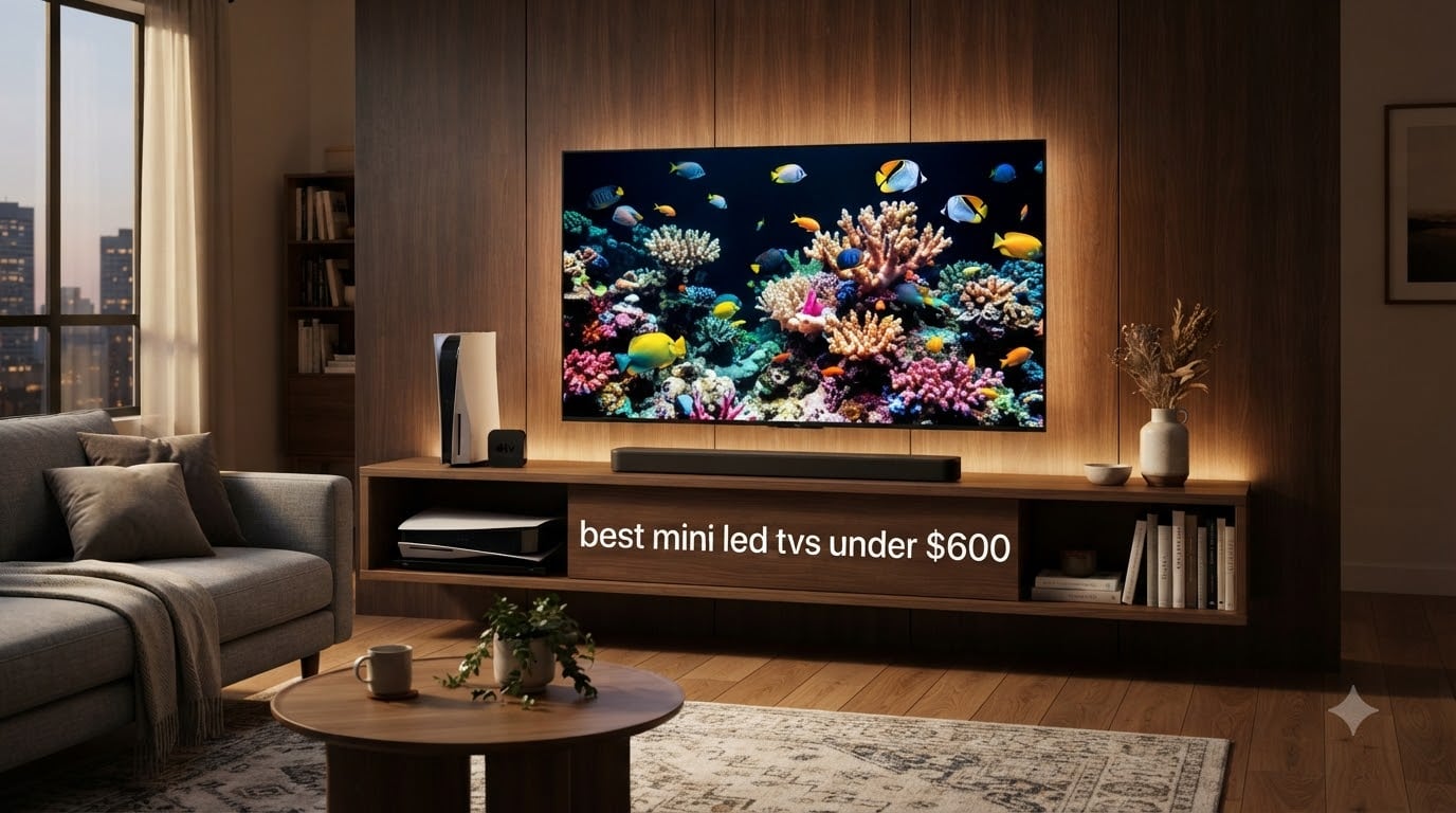 best mini led tvs under $600