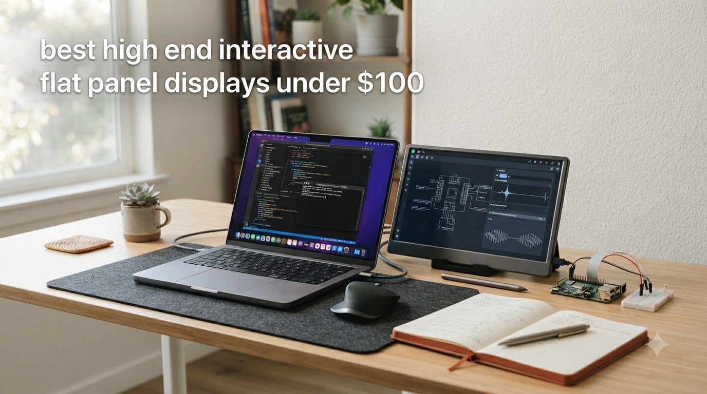 best high end interactive flat panel displays under $100