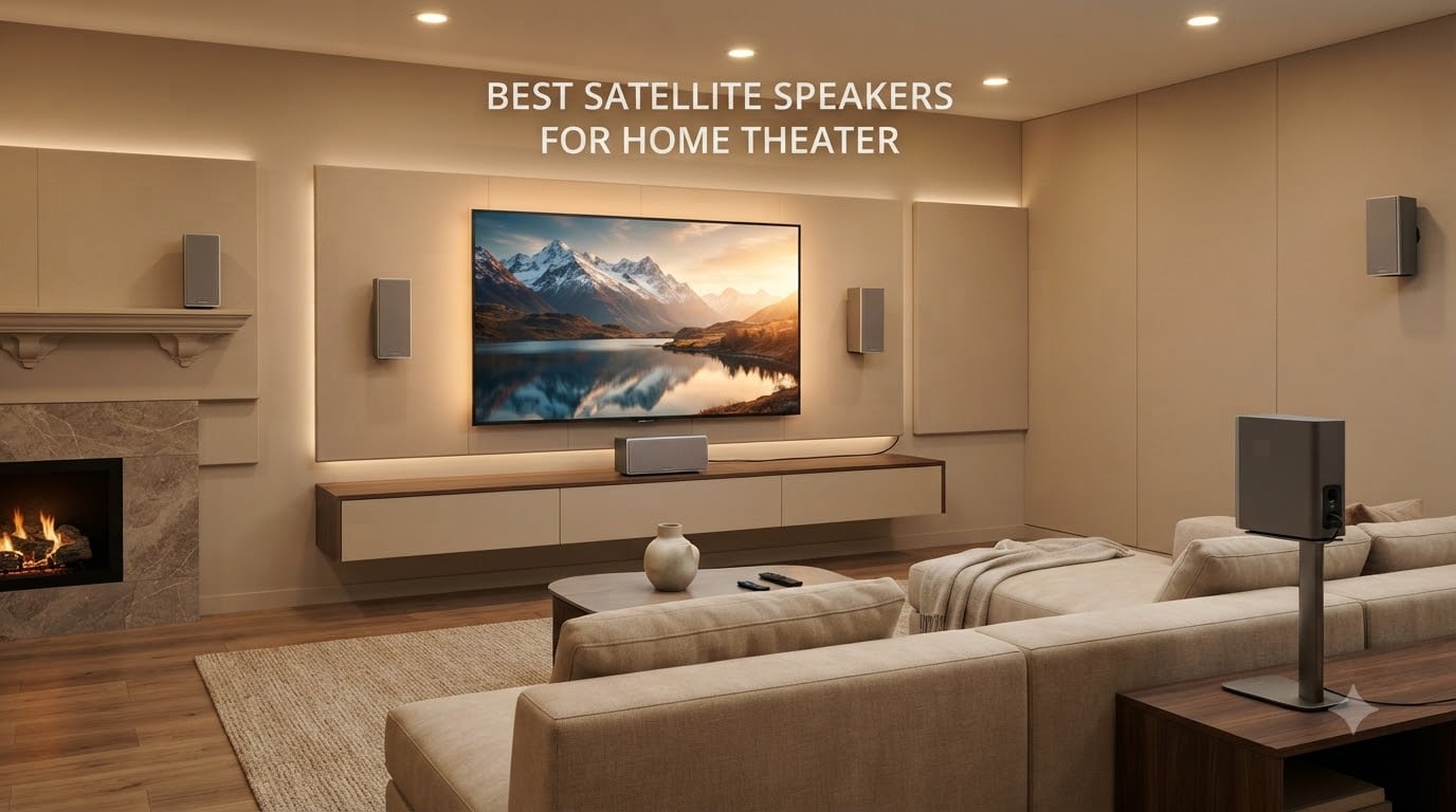 best satellite speakers for home theater