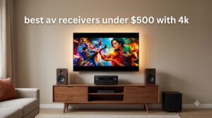 best av receivers under $500 with 4k