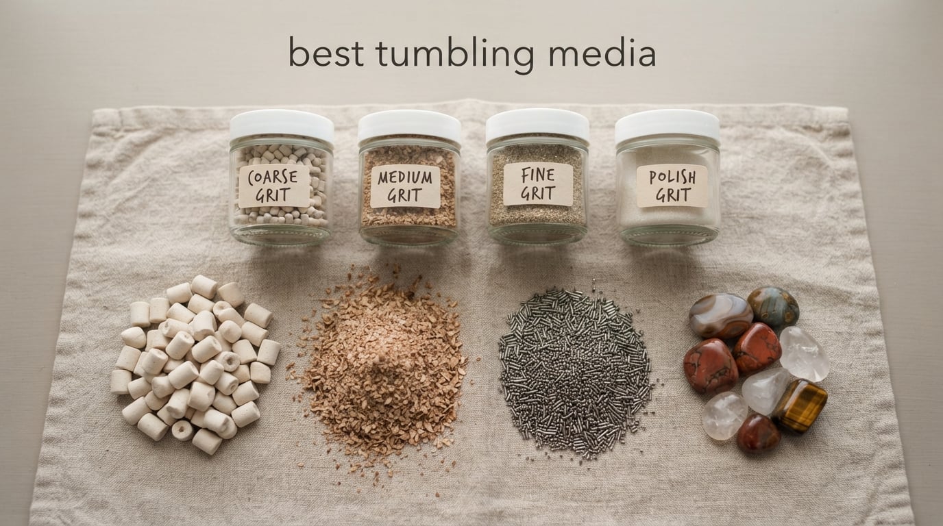 best tumbling media