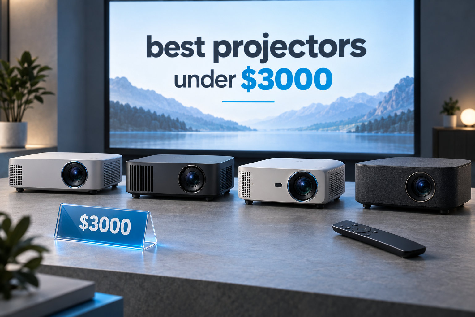 best projectors under $3000