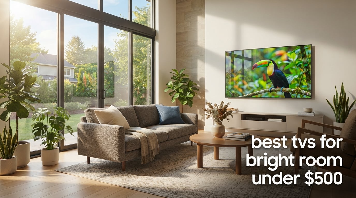 best tvs for bright room under $500