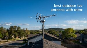 best outdoor tvs antenna with rotor