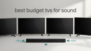 best budget tvs for sound