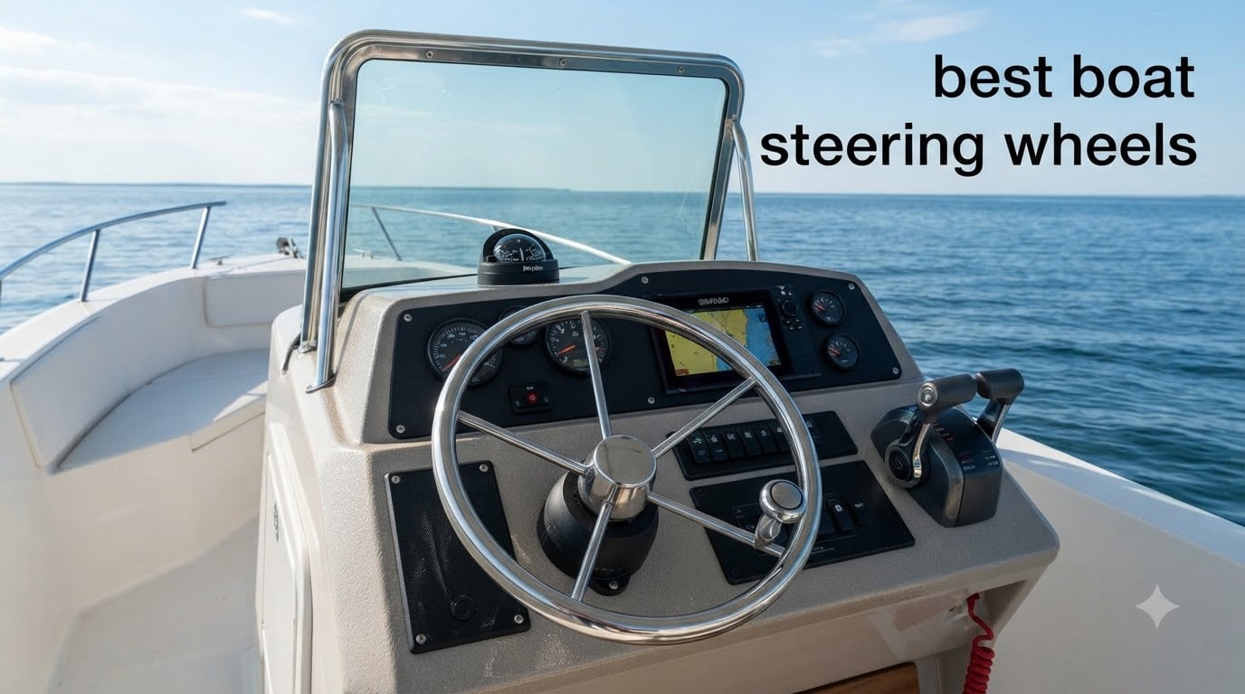 best boat steering wheels
