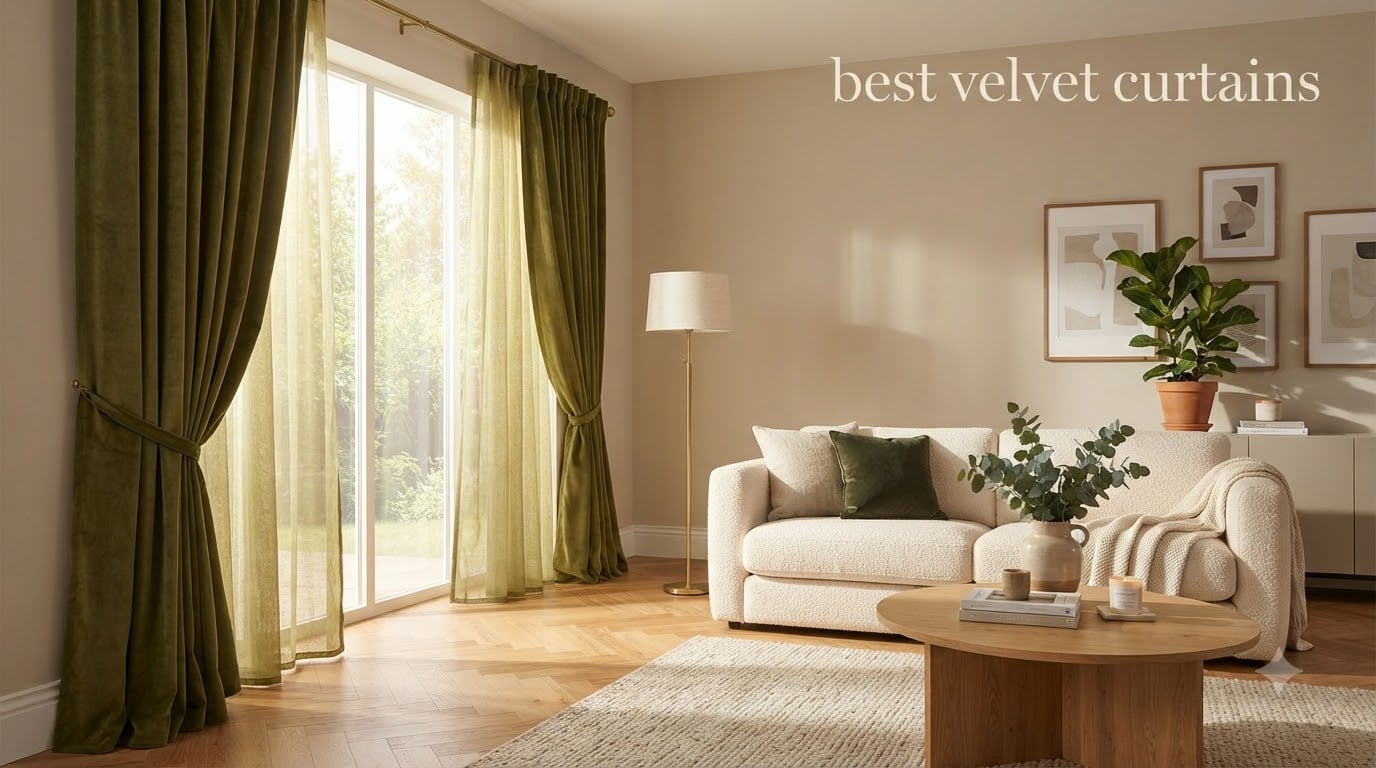 best velvet curtains