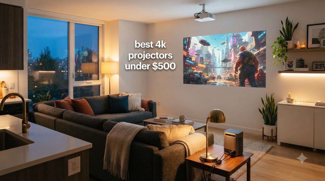 best 4k projectors under $500