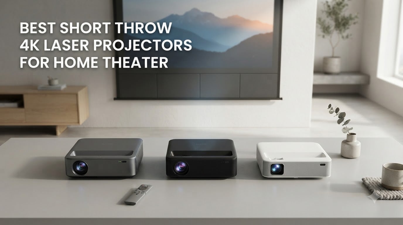 best short throw 4k laser projectors for home theater