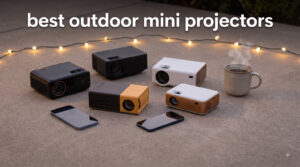 best outdoor mini projectors