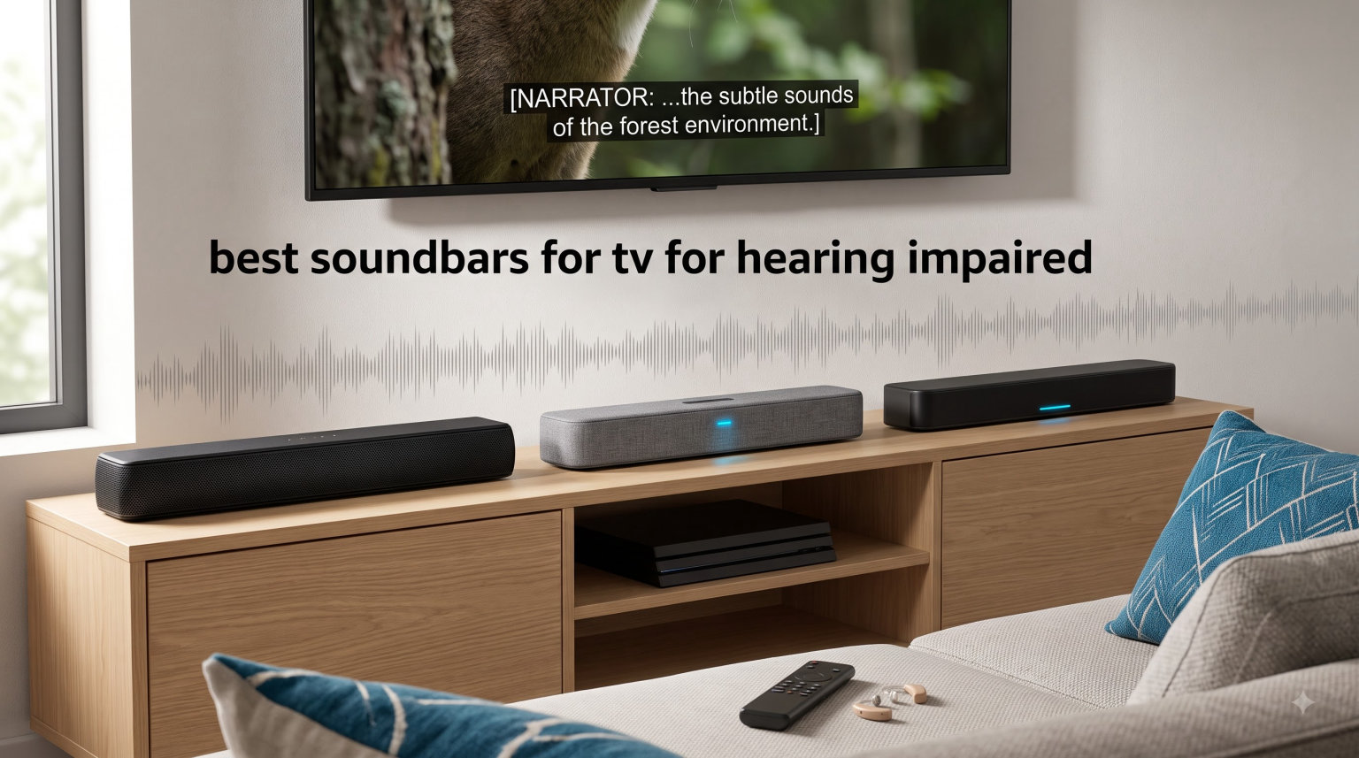 best soundbars for tv for hearing impaired