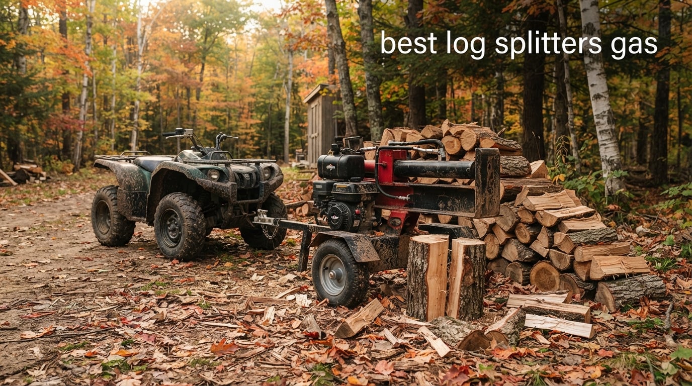 best log splitters gas