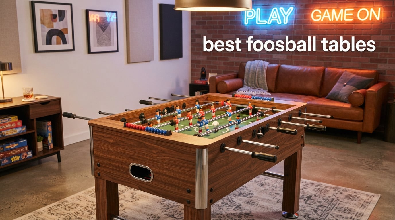 best foosball tables