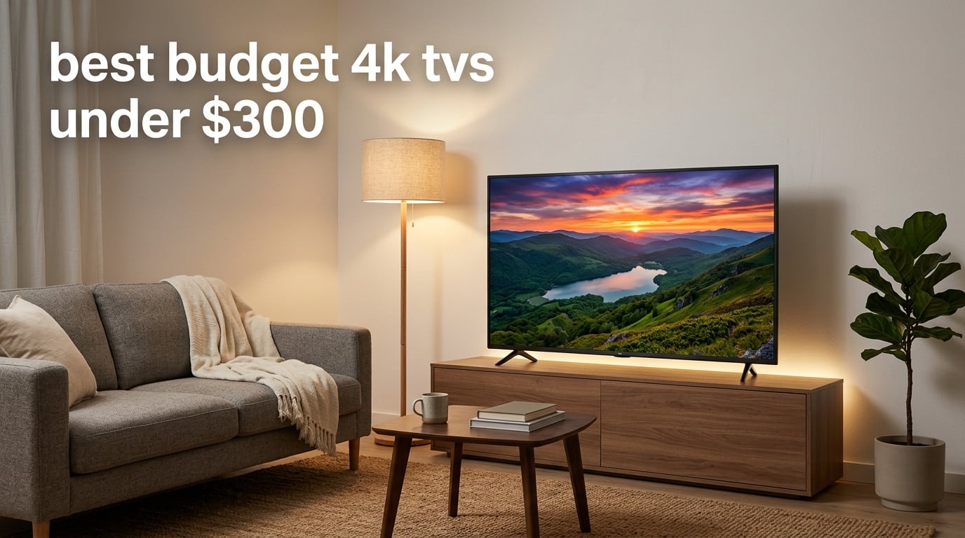 best budget 4k tvs under $300