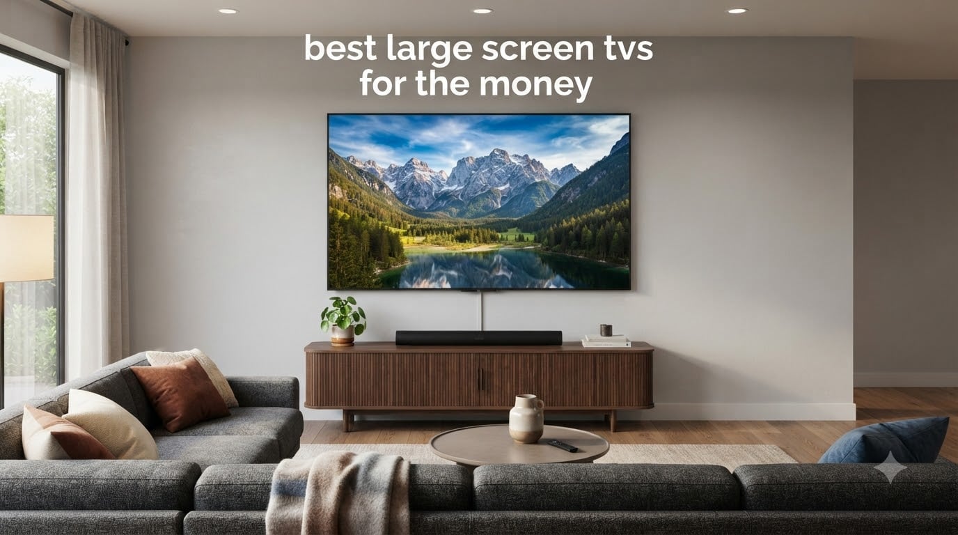 best large screen tvs for the money
