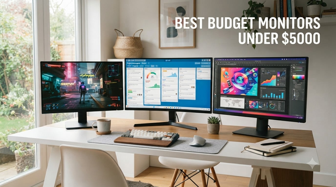 best budget monitors under $5000