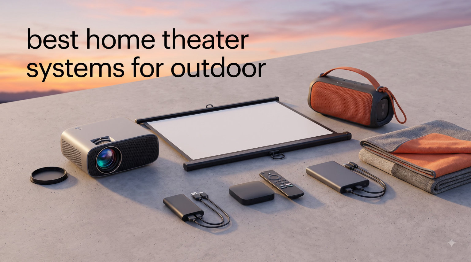 best home theater systems for outdoor