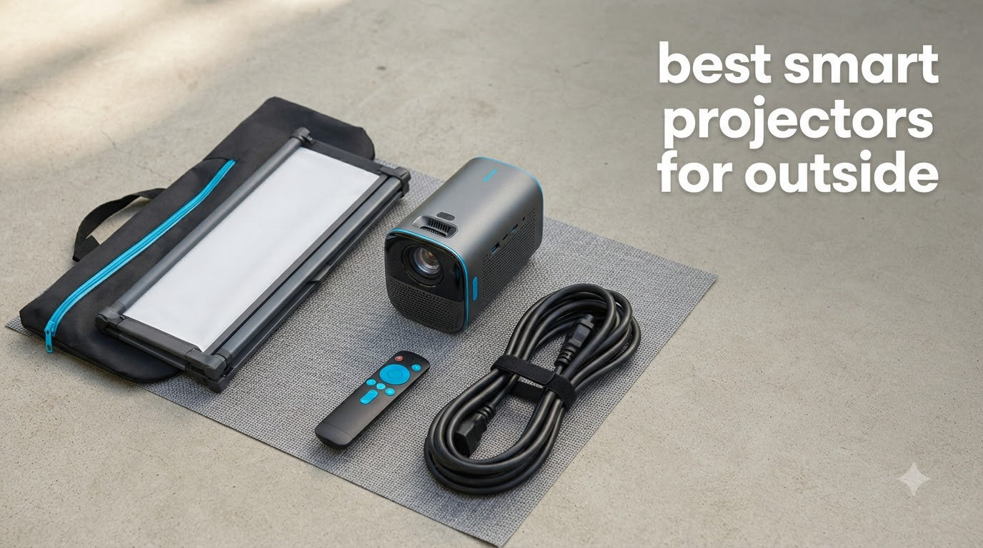 best smart projectors for outside