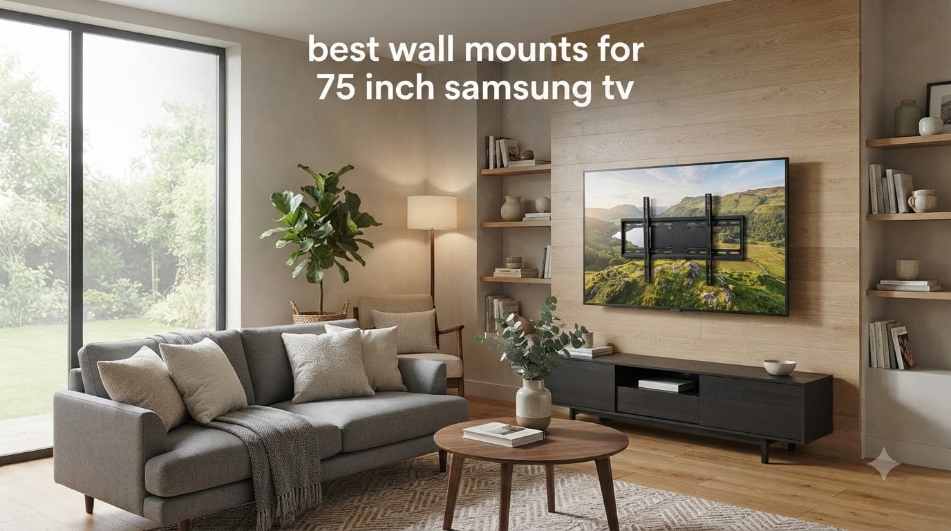 best wall mounts for 75 inch samsung tv