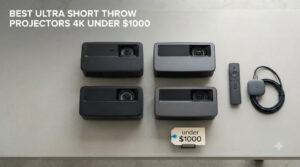 best ultra short throw projectors 4k under $1000