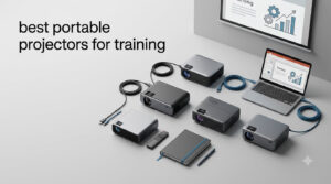 best portable projectors for training