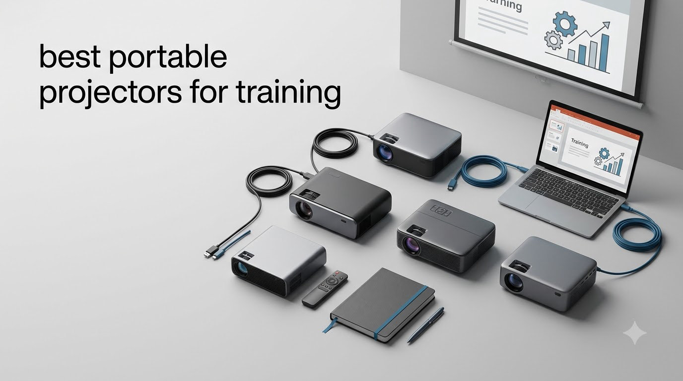 best portable projectors for training