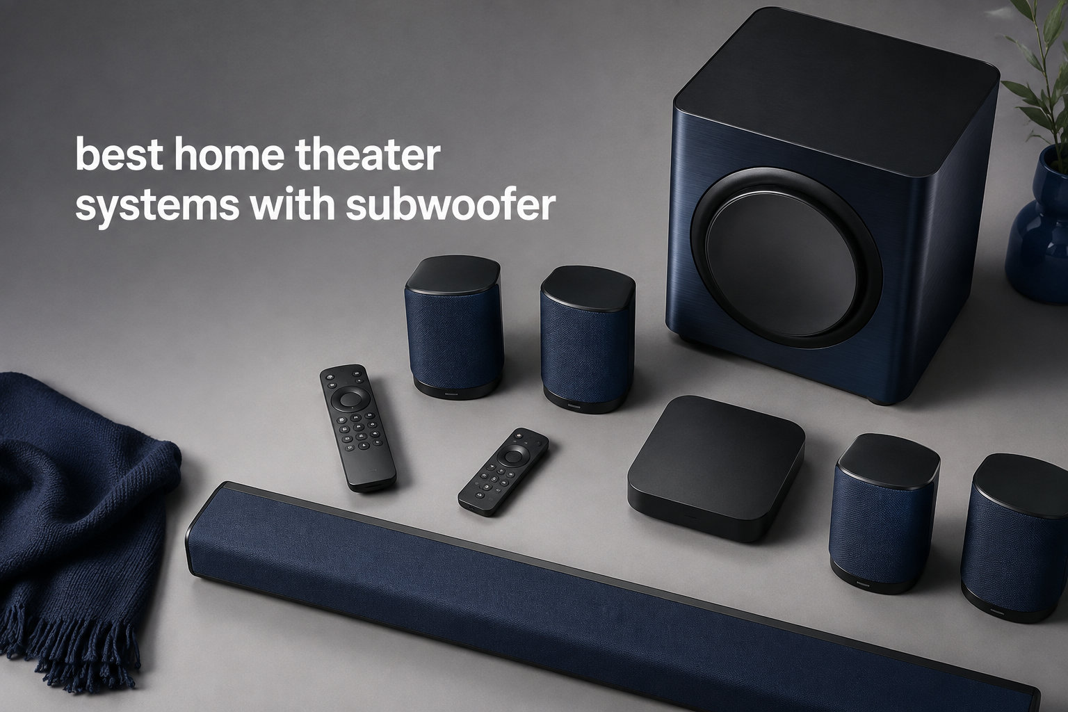 best home theater systems with subwoofer