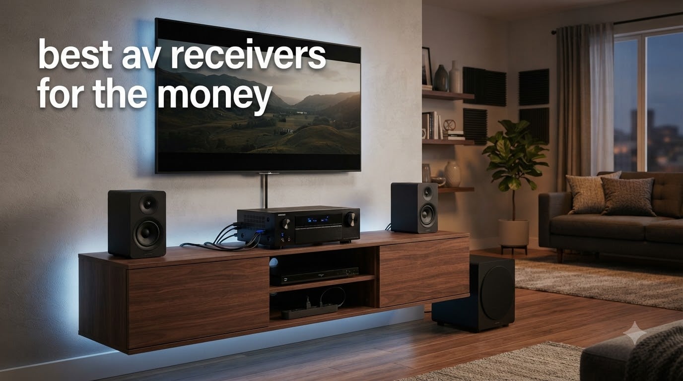 best av receivers for the money