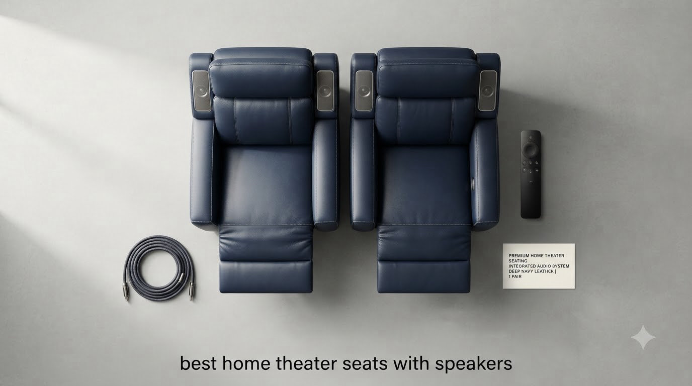best home theater seats with speakers