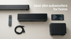 best slim subwoofers for home